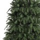Glitzhome 15ft Pre-Lit Green Slim Fir Artificial Christmas Tree with 1500 Warm White/Multi-color LED Lights, 9 Function, w/Remote Control, Simple Setup