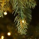 Glitzhome 9ft Pre-Lit Green Full Fir Artificial Christmas Tree with 2000 Warm White/Multi-color Horse Race LED Lights, 9 Function w/Foot Pedal and Remote Control, Simple Setup