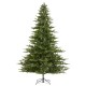 Glitzhome 9ft Pre-Lit Green Full Fir Artificial Christmas Tree with 2000 Warm White/Multi-color Horse Race LED Lights, 9 Function w/Foot Pedal and Remote Control, Simple Setup
