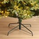 Glitzhome 7.5ft Pre-Lit Green Full Fir Artificial Christmas Tree with 1800 Warm White/Multi-color Horse Race LED Lights, 9 Function w/Foot Pedal and Remote Control, Simple Setup