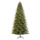 Glitzhome 11ft Pre-Lit Green Full Fir Artificial Christmas Tree with 3200 Warm White/Multi-color Horse Race LED Lights, 9 Function w/Foot Pedal and Remote Control, Simple Setup