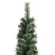 Glitzhome 5ft Pre-Lit Green Cashmere Pine Christmas Porch Tree With pinecones,90 Warm White/Multi-color Lights,9 Function w/Remote control