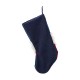Glitzhome 21"L Hooked Stocking, Nutcracker