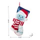 Glitzhome 21"L Hooked Stocking, Yeti