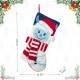Glitzhome 21"L Hooked Stocking, Yeti