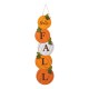 Glitzhome 41.75"H Fall and Christmas Double Sided Wooden Pumpkin and Ornament Porch Sign