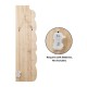 Glitzhome 42"H Lighted Fall Wood Stacked Pumpkins Welcome Porch Sign w/Timer