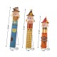 Glitzhome 36"H Fall S/3 Wood Sacrecrow Family Porch Decor, Two Function (S/3 or Single Piece)