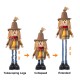 Glitzhome 33-38"H Fall Fabric Scarecrow Porch Decor With Telescoping Legs