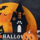 Glitzhome 12"L S/5 HAPPY HALLOWEEN Wooden Table Block