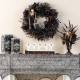Glitzhome 18"L Halloween Wooden & Metal Ghost Silhouette Countdown Table Sign