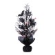 Glitzhome 20"H Lighted Pink Halloween Berries Table Tree