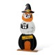 Glitzhome 35"H Halloween Wooden Pumpkin Haunted House Porch Decor
