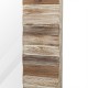 Glitzhome Set of 2 Farmhouse Rectangle Wooden Frame Wall Mirror