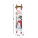 Glitzhome 42"H Wooden Christmas Snowman Sleigh Porch  Sign (KD)