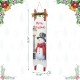 Glitzhome 42"H Wooden Christmas Snowman Sleigh Porch  Sign (KD)