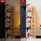 Glitzhome 41.75"H Lighted Wooden Christmas Let it Sonw Stack Snowman Porch Decor with Timer (KD)