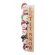 Glitzhome 41.75"H Lighted Wooden Christmas Let it Sonw Stack Snowman Porch Decor with Timer (KD)