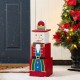 Glitzhome 24.5"H Christmas Wood Santa and Nutcracker Reversible Boxed Porch Decor
