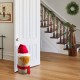 Glitzhome 20"H Christmas Linen Highland Cow Doorstop Porch Decor
