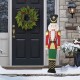 Glitzhome 60"H Christmas Wooden Traditional Nutcracker Porch Decor (KD)