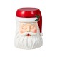 Glitzhome 16"H Christmas MGO SantaStool or Accent Table
