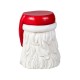 Glitzhome 16"H Christmas MGO SantaStool or Accent Table