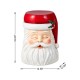 Glitzhome 16"H Christmas MGO SantaStool or Accent Table