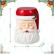Glitzhome 16"H Christmas MGO SantaStool or Accent Table