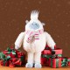 Glitzhome 22"H Christmas Fabric Standing Yeti