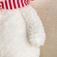 Glitzhome 17.75"H Christmas Fabric Standing Snowman