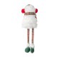 Glitzhome 21"H Christmas Fabric Yeti Shelf Sitter
