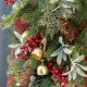 Glitzhome 34.25"H Wooden Christmas Red Sleigh Porch Decor