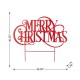 Glitzhome 36''L Oversized Metal Christmas "MERRY CHRISTMAS"  Yard Stake(KD)