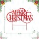 Glitzhome 36''L Oversized Metal Christmas "MERRY CHRISTMAS"  Yard Stake(KD)