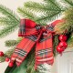 Glitzhome 6FT Christmas Bell, Pinecone & Berry Bow Garland