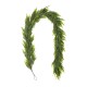 Glitzhome 9ft Christmas Greenery PE Dripping Garland