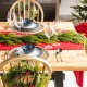 Glitzhome Set of 2 6ft Christmas Greenery PE Dripping Garland
