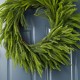 Glitzhome 28"D Christmas Greenery PE Dripping Wreath