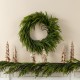 Glitzhome 28"D Christmas Greenery PE Dripping Wreath