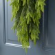 Glitzhome 31.5"H Christmas Greenery PE Dripping Teardrop
