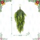 Glitzhome 31.5"H Christmas Greenery PE Dripping Teardrop
