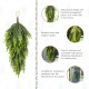 Glitzhome 31.5"H Christmas Greenery PE Dripping Teardrop