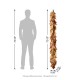 Glitzhome 72"L Fall Multi-Colored Sorghum Garland