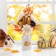 Glitzhome 22"H Fall Lotus, Lotus Pod and Berry Centerpiece