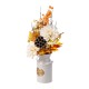 Glitzhome 22"H Fall Lotus, Lotus Pod and Berry Centerpiece