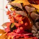 Glitzhome 36"H Fall Sunflower, Pinecone and Berry Porch Tree