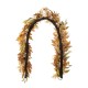 Glitzhome 72"L Fall Neutral Sunflower, Pumpkin and Leaf Garland