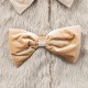 Glitzhome 48"D Reversible Faux Fox Fur/Korean Fleece Christmas Tree Skirt