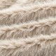 Glitzhome 48"D Reversible Faux Fox Fur/Korean Fleece Christmas Tree Skirt